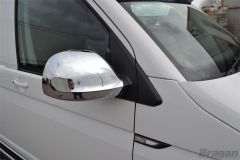 Mirror Covers For Volkswagen Transporter T6 Caravelle 2015-2019