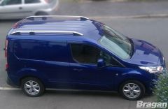 Roof Rails Rack Bars For Ford Transit Tourneo Connect SWB 2014 - 2024 Aluminium