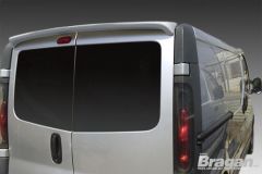 To Fit 2002 - 2014 Nissan Primastar Rear Roof Spoiler PU - Barn Door