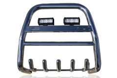 Bull Bar + 6.6" LED Bar x2 For Nissan Pathfinder 2005 - 2013 Abar - Detachable
