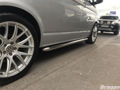 Side Bars -CURVED For Volkswagen Transporter T6 SWB 2015-2019