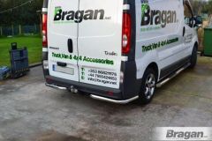 Rear Corner Bars For Mercedes Vito Viano 2004 - 2010 SWB