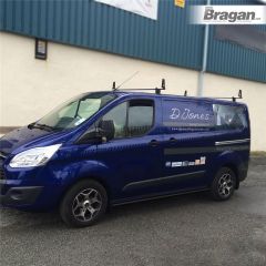 Black Side Bars For Ford Transit Tourneo Custom SWB 2018 - 2023