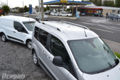  Roof Rails + Cross Bars +Stops For Ford Transit / Tourneo Connect 2014-2024 SWB