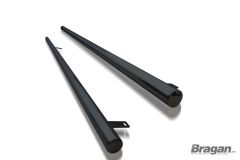 Side Bars - BLACK For Mercedes Sprinter MWB 2018+