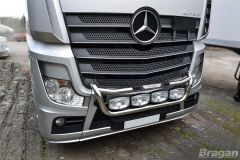 To Fit Mercedes Arocs Grill Bar C + Jumbo Spots x4