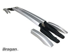To Fit 2016+ Nissan Navara D23 / NP300 Aluminium Roof Rails
