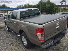 To Fit 2012 - 2016 Mazda BT-50 Tri Folding Soft Tonneau Cover