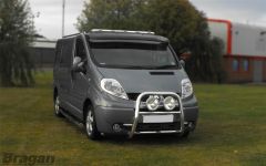 Roof Bar + LEDs For Vauxhall Opel Vivaro C 2019+