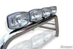 Rodeo Sport Roll Bar + Jumbo Spots For Isuzu D Max 2007-2012