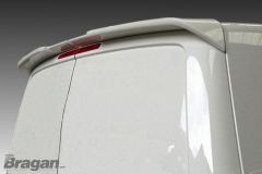 To Fit 2010 - 2015 Volkswagen Transporter T5 / Caravelle Rear Roof Spoiler Barn Door Factory White