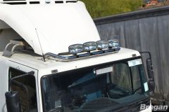To Fit Renault Midlum Low Cab Roof Light Bar B + Jumbo Spots and Clamps