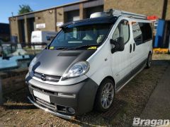Front Spoiler Bar For Vauxhall / Opel Vivaro 2002 - 2014
