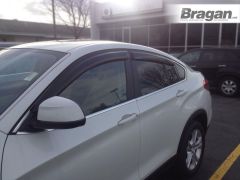 Window Deflectors - Adhesive For BMW X4 F26 2014 - 2018 