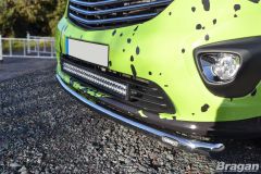 Spoiler Bar Type B + Slim LEDs For Ford Transit MK6 2000 - 2006