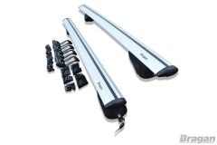 To Fit 2008 - 2016 Audi Q5 Integrated Roof Rail Cross Bars + T Bolts