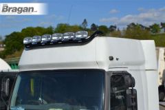 To Fit Renault Magnum Front Roof Light Bar Black Steel