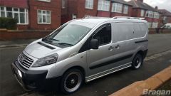 Side Bars + Amber LEDs For Peugeot Expert Tepee LWB 2007-2016