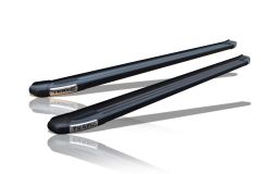 Running Boards Pair - TYPE B For Renault Trafic SWB 2002 - 2014 - BLACK