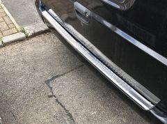 To Fit 2004 - 2014 Mercedes Vito Rear Bumper Step Protector