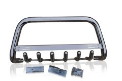 Chrome Stainless Steel Bull Bar For Citroen Berlingo 2019+ Detachable Name Plate