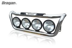 To Fit Renault Midlum Grill Bar D + Round Spot Lamps
