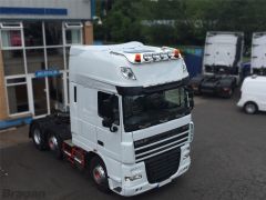 Roof Light Bar TYPE C + LEDs + Spots + Horns x2 For DAF XF 106 Super Space Cab 