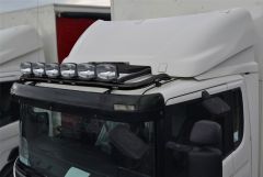 To Fit MAN TGL / TGM Black Roof Light Bar + Jumbo Spots + Flush LEDs