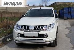 Double Spoiler Bar For Mitsubishi L200 / Triton / Strada 2015 - 2019
