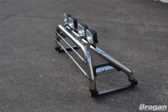 Roll Bar + Brake Light + Tonneau Cover + Spots For Nissan Navara D23 / NP300 2016+
