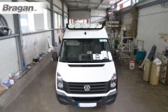 Roof Light Bar - BLACK + LEDs For Volkswagen Crafter 2017+