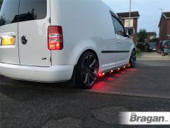 Side Bars + Amber LEDs For Volkswagen Caddy 2010 - 2015