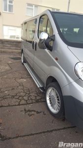 To Fit 2002 - 2014 Nissan Primastar Chrome Mirror Covers