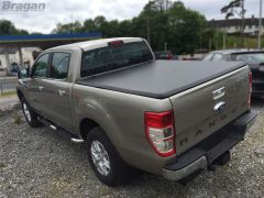 To Fit 2016+ Mazda BT-50 Tri Folding Soft Tonneau Cover