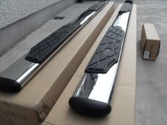 Side Bars + Step Pads For Isuzu D-Max Rodeo 2016 - 2021