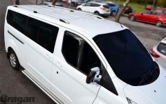 Roof Rails + Cross Bars + Stops For Ford Transit Tourneo Custom 2018 - 2023 SWB