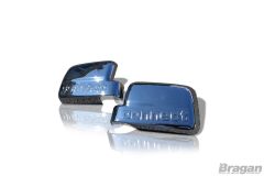 To Fit 2012 - 2014 Ford Transit / Tourneo Connect Chrome Mirror Covers
