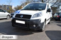 Bull Bar BLACK For Fiat Scudo 2007 - 2016