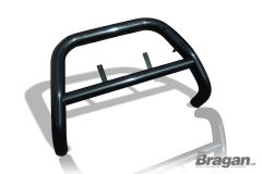 To Fit 2010 - 2015 Volkswagen Transporter T5 Bull Bar A Bar EU / EC APPROVED - BLACK