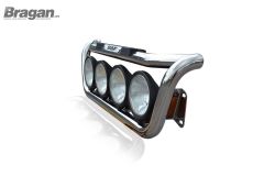 To Fit 2014+ DAF LF Euro 6 18T Grill Bar D + Round Spot Lamps