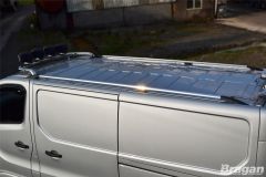 To Fit 2014+ Nissan NV300 LWB Aluminium Metal Roof Rails