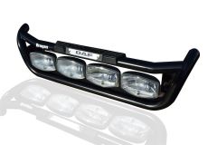 Grill Bar C + Step Pad + Side LEDs + Jumbo Spots For DAF XF 106 2013+ - BLACK