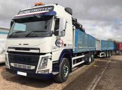 Advertising Plate For Volvo FM4 2013 - 2021 - White