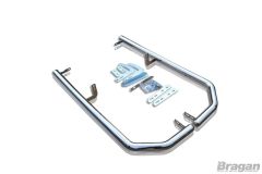 Rear Side Corner Bar + LEDs For Volkswagen Crafter L4 ELWB 2014 - 2017