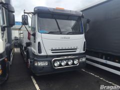 To Fit 2004 - 2015 Iveco Eurocargo Grill Bar B - 13 - 26GVW + Round Spot Lamps