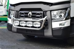 To Fit 2013+ Renault C Range Standard Cab Grill Light Bar C + Jumbo Spots + Step Pad + Side LEDs