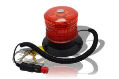 12 / 24v Amber LED Strobe Flashing Beacon + Cigarette lighter connection x 1