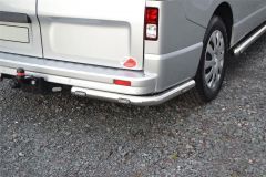 Rear Corner Bars + Flush LEDs For Nissan Primastar 2002-2014
