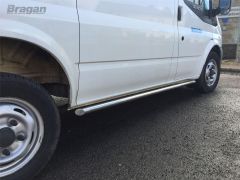 To Fit 2007 - 2014 Ford Transit MK7 SWB 2" Side Bars