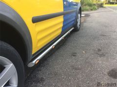 Side Bars + Amber LEDs For Mercedes Vito Viano SWB MWB 2014+